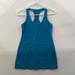 Lululemon Athletica Tops | Lululemon Womens Blue Round Neck Racerback Activewear Tank Top Size 4 | Color: Blue | Size: 6