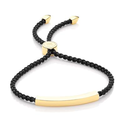 Linear Friendship Bracelet, Gold Vermeil on Silver