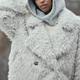 Anthropologie Jackets & Coats | New By Anthropologie Faux Fur Jacket In White Nwt Sixe 3x | Color: White | Size: 3x