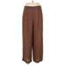 Liz Claiborne Dress Pants - High Rise: Brown Bottoms - Women's Size 16