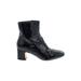 Urban Outfitters Ankle Boots: Black Solid Shoes - Women's Size 7 - Pointed Toe