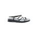 Anthropologie Sandals: Black Solid Shoes - Women's Size 10 - Open Toe