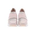 MICHAEL Michael Kors Sneakers: Slip-on Platform Casual Pink Solid Shoes - Women's Size 6 1/2 - Round Toe