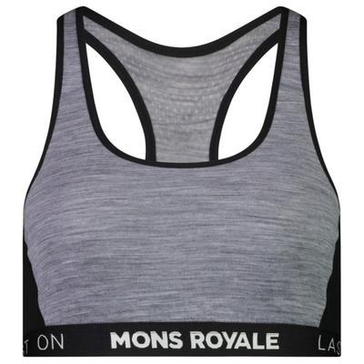Mons Royale - Women's Sierra Sports Bra - Merinounterwäsche Gr XS grau Image