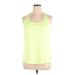 Under Armour Active Tank Top: Green Activewear - Women's Size X-Large
