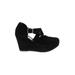 Cordani Wedges: Black Shoes - Women's Size 38