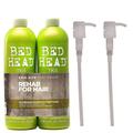 Tigi Bed Head Urban Antidotes Re-Energize Shampoo & Conditioner Tweens 750ml each with Free Pumps