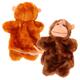 BESTonZON 6 Pcs Monkey Hand Puppet Hand Puppets for Giant Inflatable Beach Toys Stuffed Toy Children Toys Childrens Toys Diy Hand Toy Storytime Hand Toy Animal Pp Cotton Decorate Mother