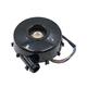 Centrifugal Blower Motor 13075 DC12/24V Centrifugal Brushless DC Blower,Centrifugal Fan,Smashing Vibration Vest,Bed,Smoking Equipment Blower. Outdoor Wood Furnace Fan ( Color : 12V Blower and Drive )