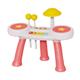 F Fityle Kids Drum Toy Musical Toy Musical Enlightenment Playset, Baby Drum Piano Set Musical Instrument for Girls 6 12 18 Month Gifts, Pink