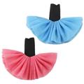 HEMOTON 8 Pcs Kids Supply Delicate Doll Ballet Skirt Reusable Doll Ballet Skirt Playset Accessories Mini Dolls Dress Pink Blue Dress Delicate Doll Dress Cloth Doll House Replaceable Child