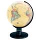 globe Classic Newest Edition World Globe Retro Antique Globe Mini Political Vertical Axis Rotating Globe Kids Decoration Globe for Decor map