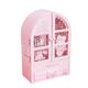 NOALED Makeup Organizer Jewelry Case Organizer Jewelry Storage Pink Jewelry Case With Drawers Cute Bunny Jewelry Organizer Box For Girls Gift,Mirrored Display. Jewelry Box Jewelry Organizer