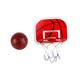 HEMOTON 2 Sets Hanging Basketball Hoop Outdoor Toys for Boys Mini Basketball Hoop for Wall Kid Basketball Hoop Wall Basketball Hoop Bath Basketball Hoop No Punching Metal Toy Set Child Red