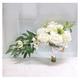 SmPinnaA Artificial Flowers for Decoration Artificial Rose Flowers Bouquet Artificial Rose Flowers for Outdoor Wedding Bride Holding Flowers Engagement Valentine Artificial Flowers Plants