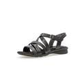 Gabor Women's Strappy Sandals, Women's Sandals, Moderate Extra Width (G), Black (black 01), 5 UK