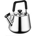 Tea Kettle 5 Liter Stainless Steel Whistling Tea Kettle - Modern Stovetop Whistling Tea Pot,Stove Top Water Kettle with Cool Grip Ergonomic Handle Stove Top Whistling Tea Kettle