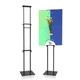 YYDSWTW Sign Stand Double Sided Poster Display Photo Display Board Sign Holder Frame Store Sign Holders Adjustable Poster Board Menu Display Stand black