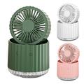 3PCS Fan with Water Mist Spray, USB Desk Fan, Mini Table Fan, Misting Fan, Water Spray Fan, Desktop Quiet Fan, Table Misting and Spraying Fan, Portable Water Spray Fan for Desktop Moisturizing