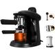 DSeenLeap Coffee Machine Espresso Machine,5 Bar Pressure Pump,730W Coffee Maker 250Ml, Bar Ista Style Coffee Machine,Black
