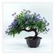 SmPinnaA Artificial Plants Indoor 11 Inch Artificial Bonsai Tree Fake Plant Faux Potted Plant Desk Display Fake Tree Pot for Indoor/Outdoor Home Office Hotel Décor Simulation Plant Potted