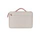 HJGTTTBN Laptop bag Laptop Bags and Cases,Laptop Sleeve Bag Protective Handbag Notebook Case For 13 14 15.6 Inch Shockproof Laptop Cover (Color : Beige, Size : 13Inch)