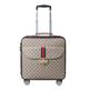 GACHA Trolley Travel Suitcase,Carry-on Suitcase,Carry Cabin Luggage with Front Pocket Lock Cover, Hand Luggage Travel Trolley Cabin Case with 4 Spinner Wheels and TSA Lock,16