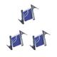 Mealoodiousmusea 3 set Table Tennis Ping Pong Net Post Clamp Stand Indoor Game Training Set Clip On