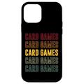 Hülle für iPhone 12 mini Kartenspiele Liebhaber, Retro Kartenspiele