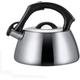 Tea Kettle 3 Liter Stainless Steel Whistling Tea Kettle - Modern Stovetop Whistling Tea Pot,Stove Top Water Kettle with Cool Grip Ergonomic Handle Stove Top Whistling Tea Kettle