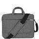 HJGTTTBN Laptop bag Laptop Bag, Multi-color Durable, Multi-pocket Laptop Shoulder Bag, Casual Travel Messenger Bag,(Gray/Blue/Pink). (Color : Gray, Size : 13 inches)