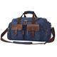 Suit Carrying Travel Bag Duffle Bag for Travel,Canvas Weekender Overnight Bag Vintage Travel Hand Bag Carry On Bag Travel Bags Organiser (Color : D, Size : 51 * 22 * 29cm)