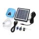 Solar Water Pump, 5V/1A Energy-saving Aquarium Air Pump Solar Powered Oxygenator Water Oxygen Pump Pond Aerator Aquarium Air Pump for Water Feature, Birdbath, Pond, Pool