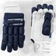 FORTRESS Original 100 Coloured Batting Gloves - Premium Cricket Batting Gloves | Superior Grip | Unmatched Ventilation | 5 Colours Available (Navy Blue, Small Adult (19-20cm), Right)