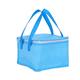 HJGTTTBN Lunch Bags Foldable Large Cooler Bag Portable Food Cake Insulated Bag Aluminum Foil Thermal Box Waterproof Ice Pack Lunch Box Delivery Bag (Color : Blue, Size : 27x27x21cm)