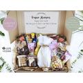 Vegan Easter Egg Personalise Gift Box Hamper Chocolate Food Basket Vegetarian Snacks Sweets Gluten-Free Dairy-Free Nut-Free Custom Message