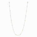 0.75 Carat Diamond By The Yard Necklace G Si 14K Yellow Gold 14 Stones 18 Inches