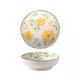 GeRRiT Soup Bowls Large Soup Bowl, Household Oversized Ceramic Bowl, Fresh Chrysanthemum Ceramic Bowl Cereal Bowls