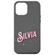 Hülle für iPhone 14 Plus Silvia Namen personalisiert