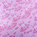 Pink Princess Clouds Fairytale Castles Nursery Children Girls 100% Cotton Fabric Quilting Quilt Dressmaking Curtains