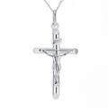 sterling Silver 41x22mm Crucifix 16" 18" 20