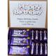 Personalised Cadbury Dairy Milk Chocolate Bar Sweet Gift Box Hamper Selection Confectionary Birthday Valentines Treat Present Bouquet Party