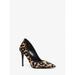 Michael Kors Shoes | Michael Michael Kors Keke Leopard Print Calf Hair Pump 8 Black Combo New | Color: Black | Size: 8