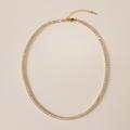 Tennis Necklace | Necklaces For Women Diamond Crystal Row Necklace Adjustable Cubic Zirconia