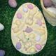 White Chocolate Easter Egg, Gift, Belgian Flegg Flat Girls Mini Eggs, Basket Stuffer