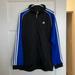 Adidas Jackets & Coats | Adidas Men’s Workout Jacket - Black With Blue Sleeves And White Trim | Color: Black/Blue | Size: M