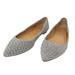 J. Crew Shoes | J. Crew Amelia Studded Flats | Color: Gray/Silver | Size: 8