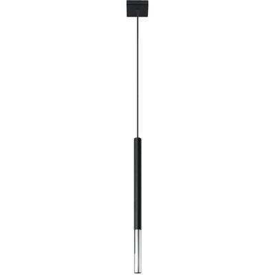 SOLLUX LIGHTING Hängeleuchte "MOZAICA", schwarz (schwarz, chrom), H: 100cm, Lampen, Slush -Einstellung Image