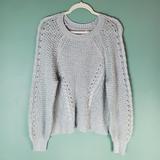 American Eagle Outfitters Sweaters | American Eagle Outfitters Womens Gray Crew Neck Sweater Size Medium | Color: Gray | Size: M