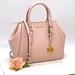 Michael Kors Bags | Michael Kors Charlotte Large Satchel Powder Blush | Color: Gold/Pink | Size: 14"W X 9.5"H X 5.25"D